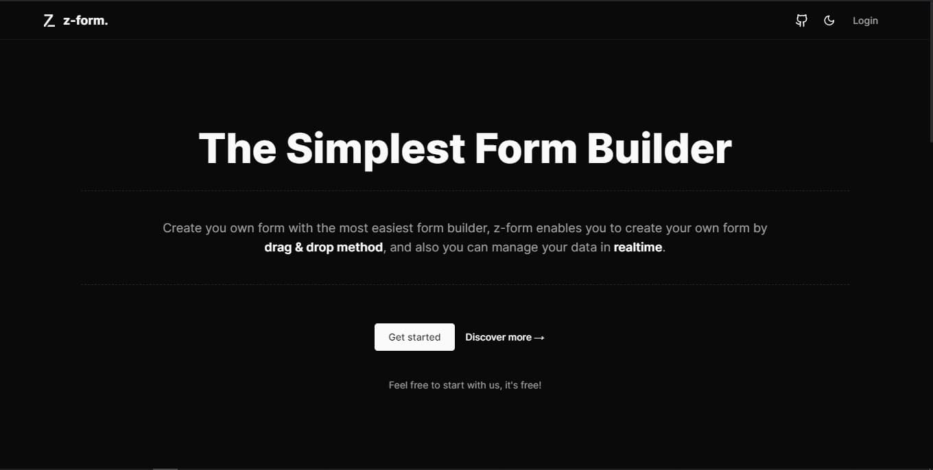 Z-Form - Simplest Form Builder