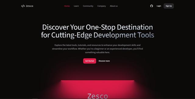 Zesco Landing Page